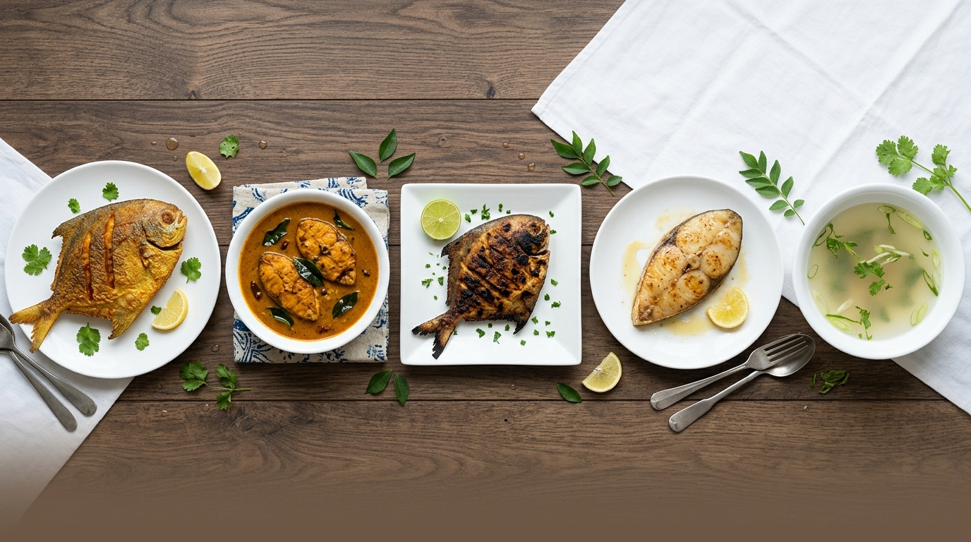 One Fish, Five Dinners: What to Cook With Every Cut of Pomfret