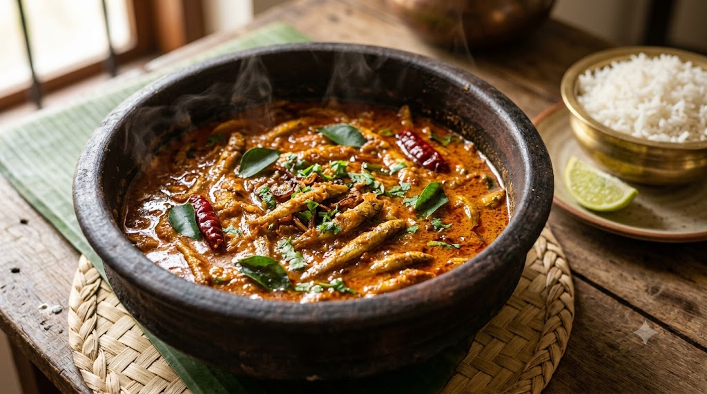 Delicious Nethili Fish Curry Recipe