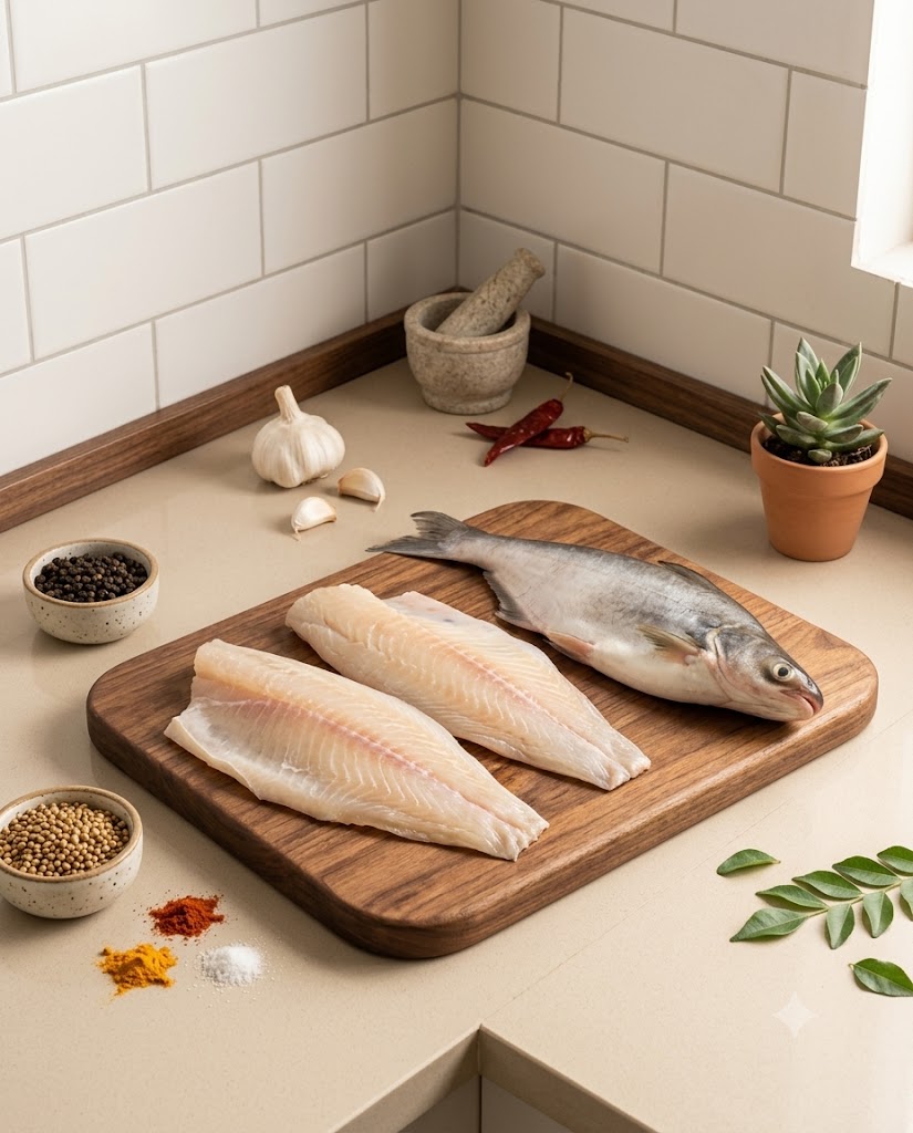 Pankaj/Basa Fish Medium 250g-300g (Gross) - Curry Cut