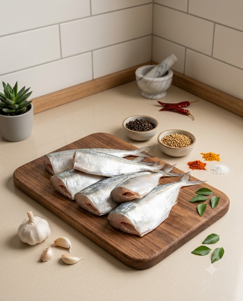 Silver Fish Small 250g-300g (Gross) - Curry Cut