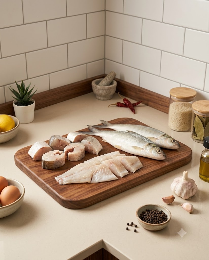 Lady Fish Big 250g-300g (Gross) - Curry Cut