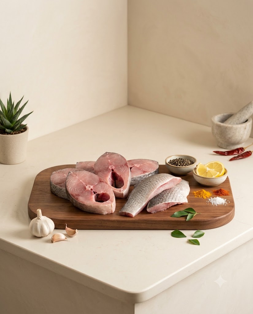 Mullet Medium Fish 250g-300g (Gross) - Curry Cut