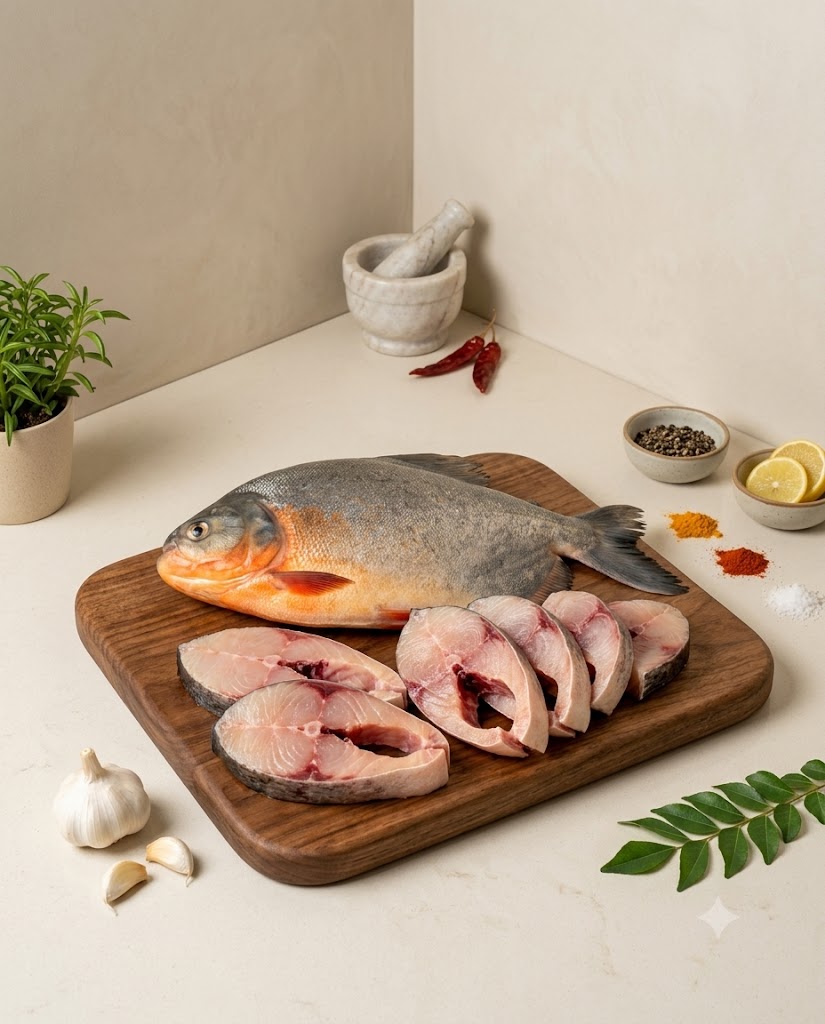 Roopchand Fish Medium 250g-300g (Gross) - Curry Cut