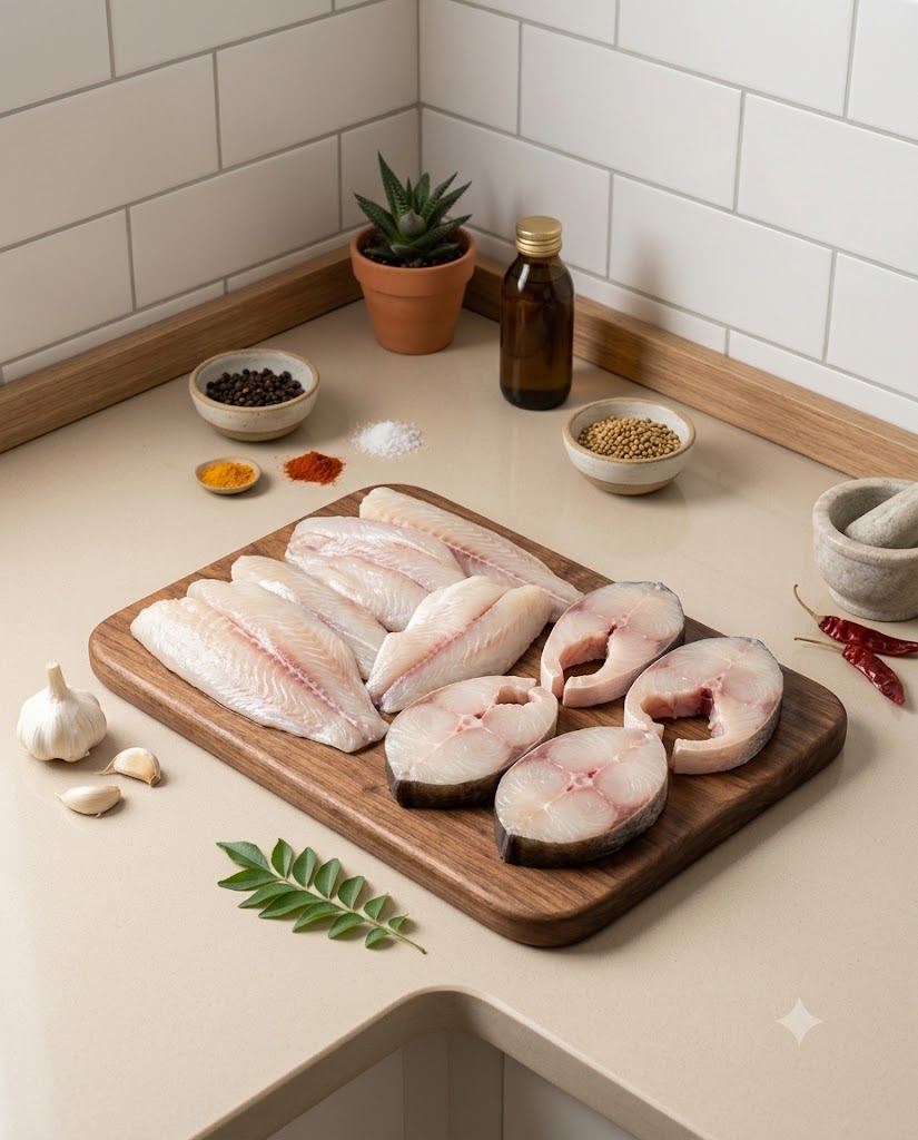 Crocker Medium Fish 250g-300g (Gross) - Curry Cut